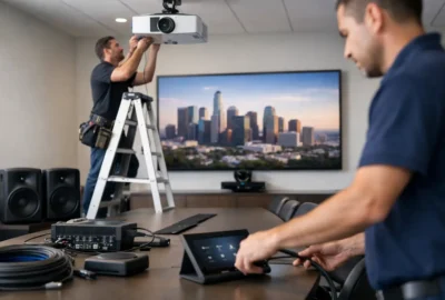 Commercial Audio Visual Installation Services