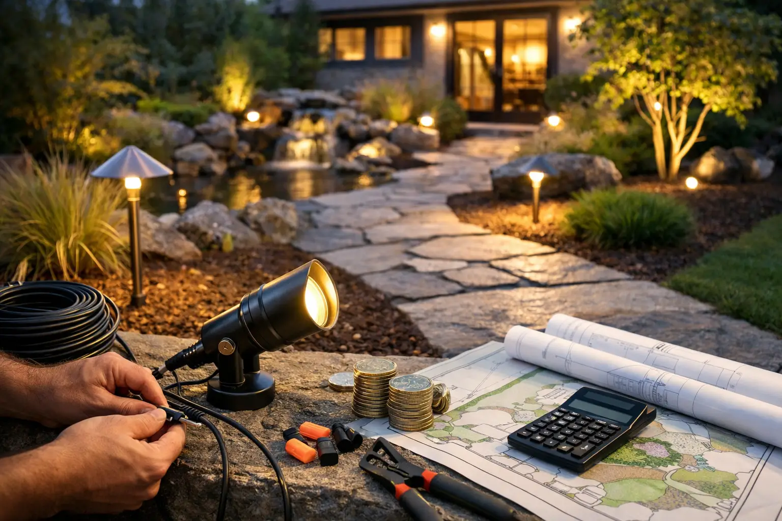 Landscape Lighting Installation Cost Explained
