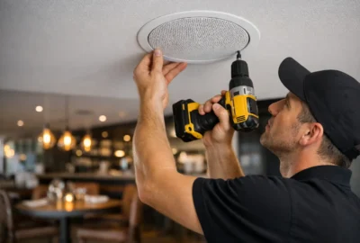 Restaurant Sound System Installation That Works
