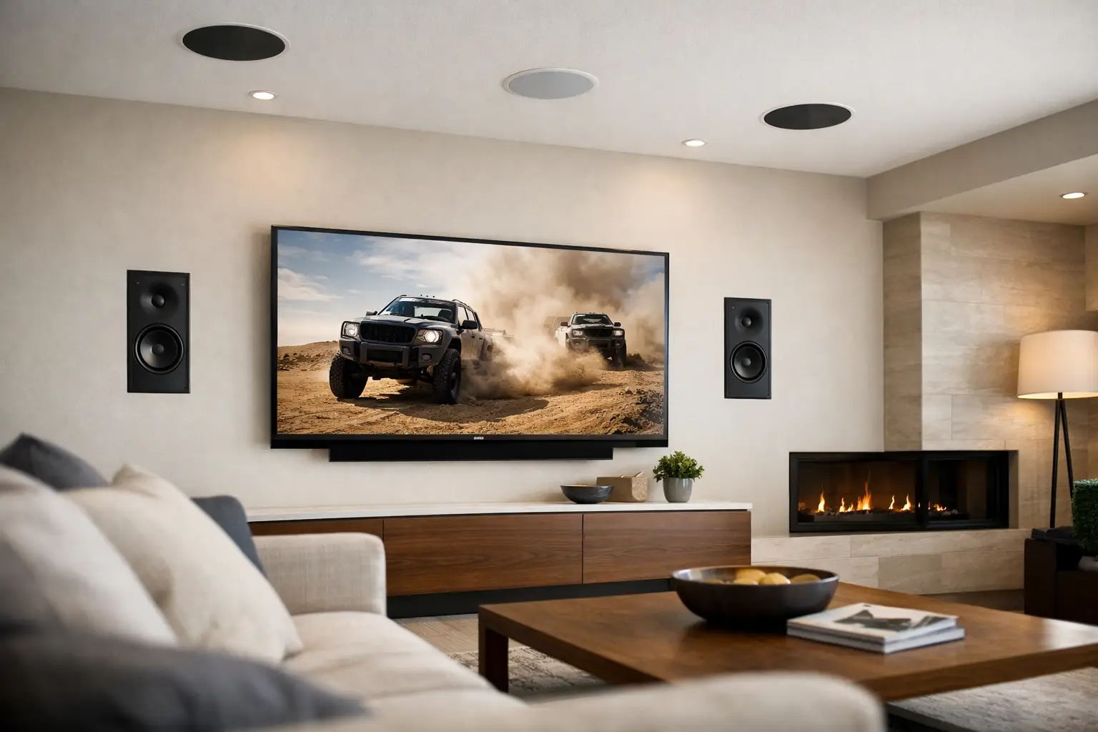 Surround Sound Installation That Feels Built In