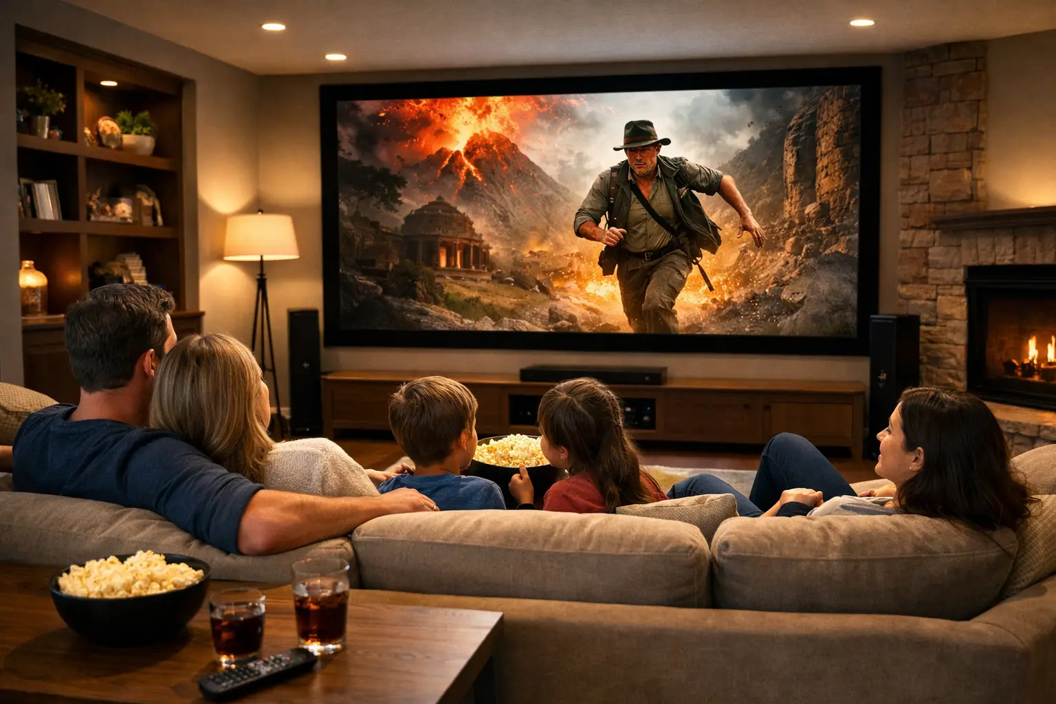 10 Family Room Home Theater Ideas That Work