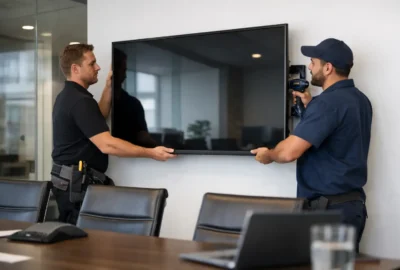 Conference Room TV Mounting Service That Works
