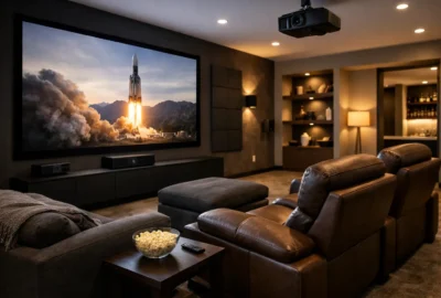 Custom Home Theater Installation That Fits Your Room