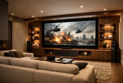 Home Theater Design Trends That Feel Built In