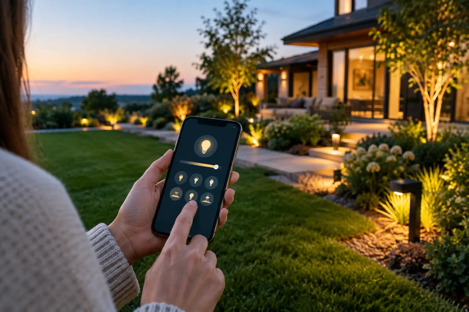 Landscape Lighting Automation That Feels Effortless