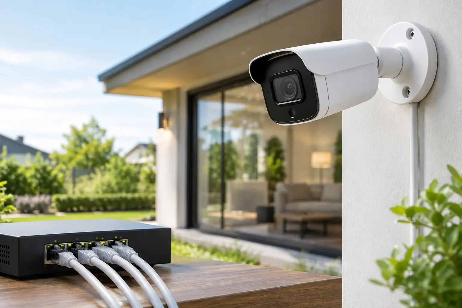 PoE Cameras for Cleaner, Smarter Home Security